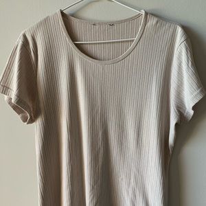 Vintage cream tee